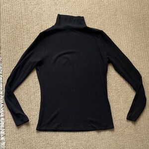 Dex Long-Sleeve Turtleneck Shirt, Black, L.